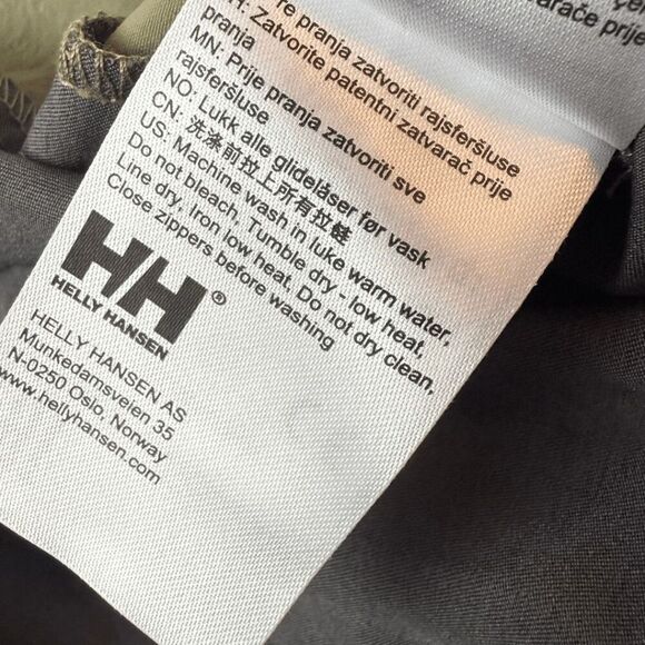 Helly Hansen Men's Campfire UPF 50+ Belted Flat Front Hiking Shorts Green Medium - Picture 5 of 9